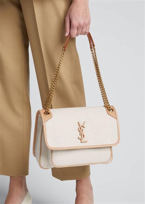 ysl medium monogramme chain bag|Saint Laurent Niki Medium YSL Monogram Canvas Chain .